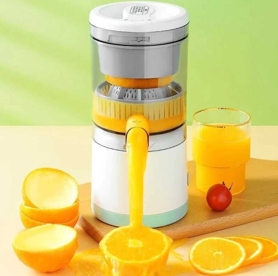 Storcător Electric Portabil pentru Citrice cu Reîncărcare USB – Putere 45W, Extracție Automată la Buton, Pentru Portocale, Lămâi, Grapefruit, Fără Cabluri, Kivoo