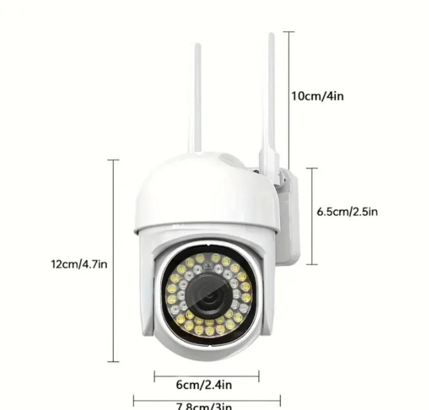 SET Supraveghere WiFi JORTAN JT-8161, Full HD 1080P, Exterior IP66, Viziune Nocturnă Infraroșu