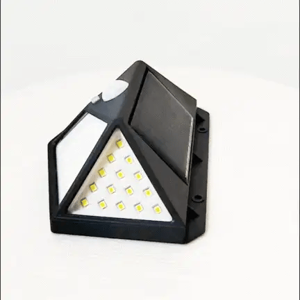 Pachet 10 Lămpi Solare LED de Exterior cu Senzor de Mișcare (1000 LED-uri Total) – Iluminat Multidirecțional, 3 Moduri, Zero Costuri la Curent, Negru