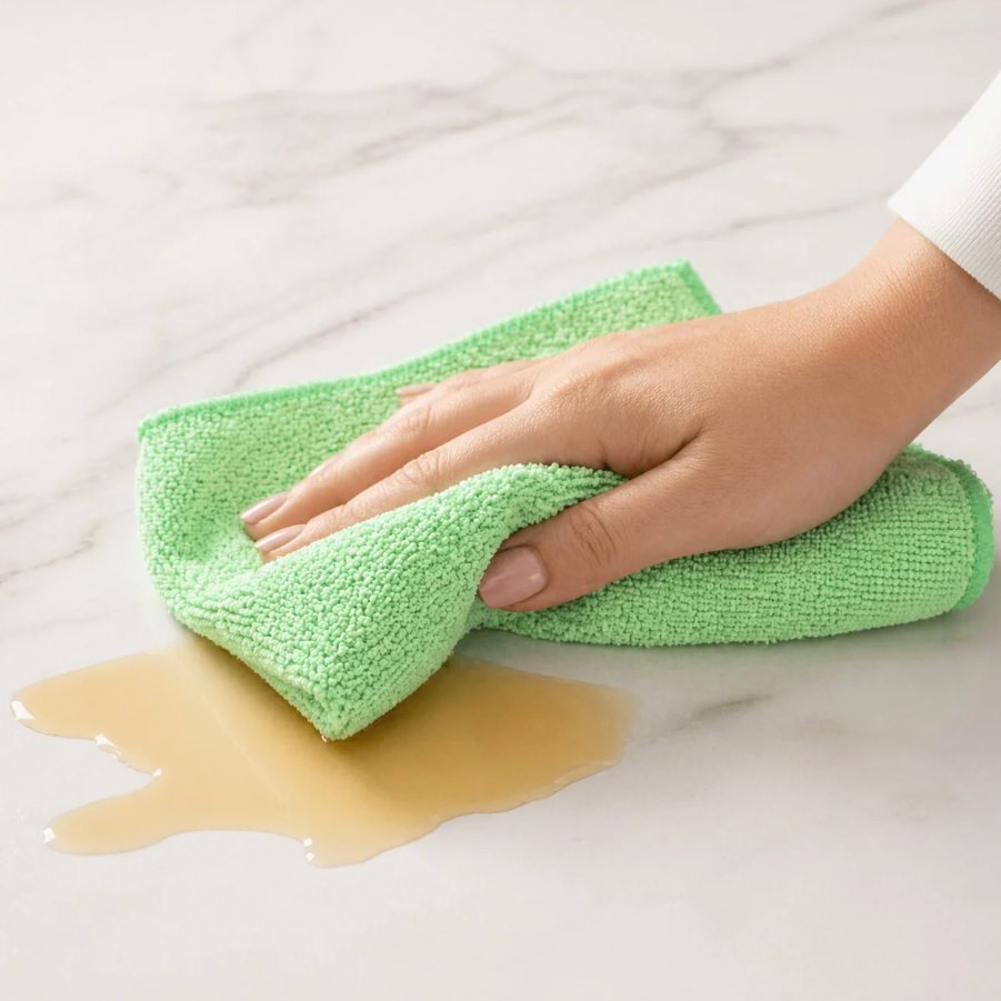 Set 5 prosoape bucătărie microfibră 40x40 cm – lavete pufoase, super absorbante