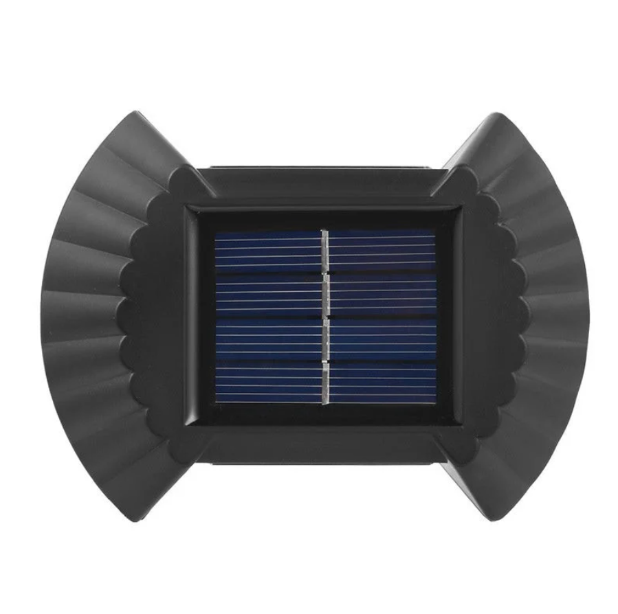 Set 8 Lămpi Solare KIVOO Bidirecționale (6+2 GRATIS), Iluminat LED Sus-Jos pentru Exterior