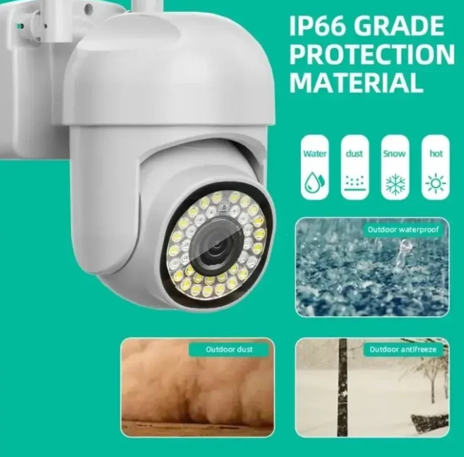 SET Supraveghere WiFi JORTAN JT-8161, Full HD 1080P, Exterior IP66, Viziune Nocturnă Infraroșu