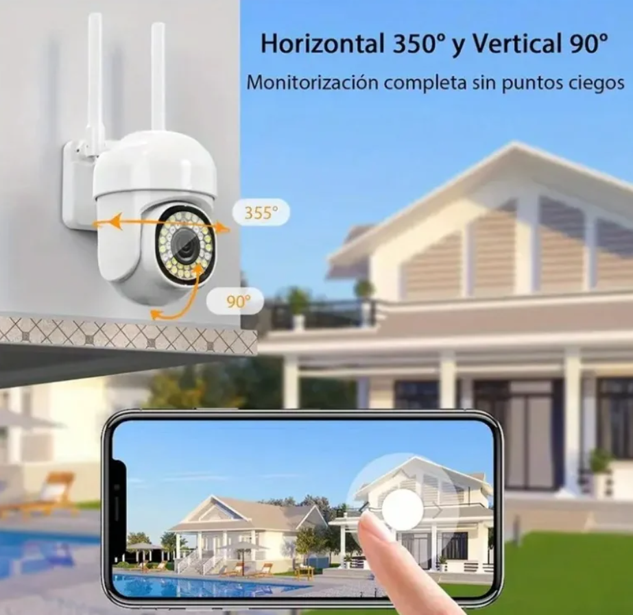 SET Supraveghere WiFi JORTAN JT-8161, Full HD 1080P, Exterior IP66, Viziune Nocturnă Infraroșu