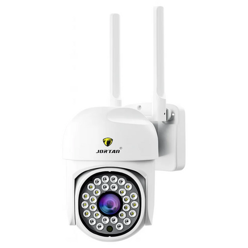 Cameră de Supraveghere WiFi JORTAN JT-8161, Full HD 1080P, Exterior IP66, Viziune Nocturnă Infraroșu