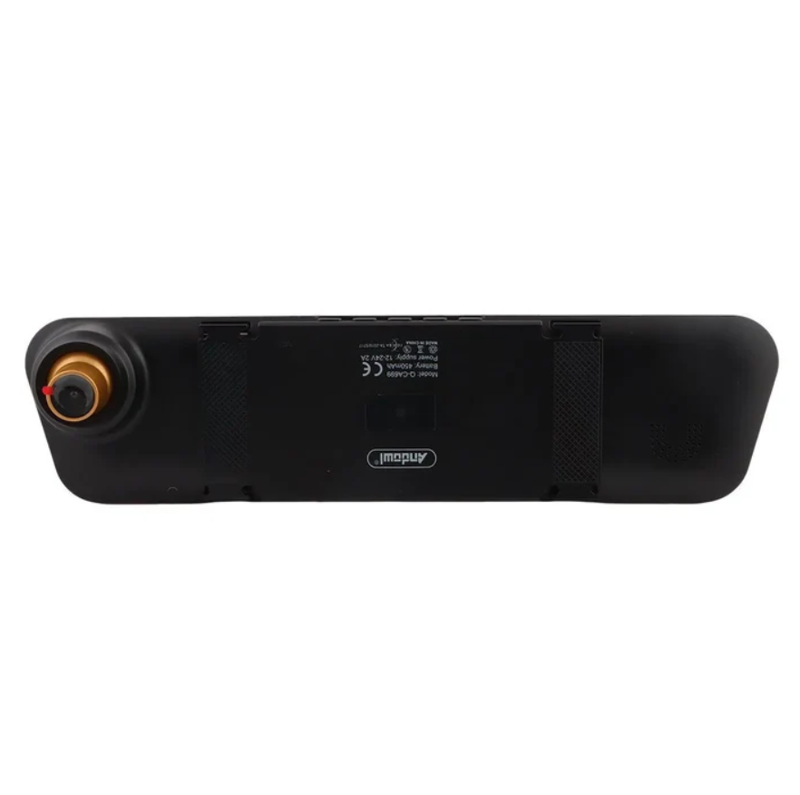 Oglindă Retrovizoare cu Cameră DVR Auto Dual Channel Andowl Q-CA699, Full HD 1080P, Ecran 4.3" TFT, Unghi Larg 170°, Night Vision, G-Sensor, Detecție Mișcare, Suport TF 32GB
