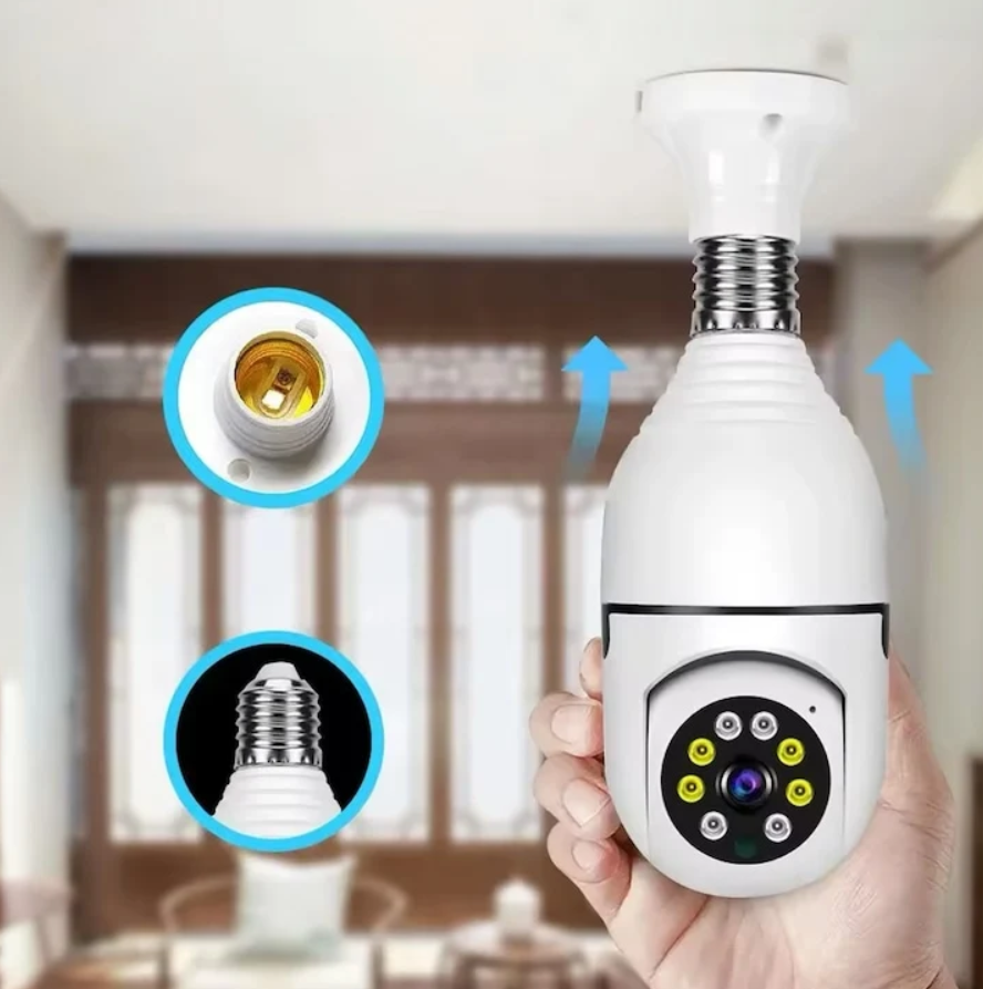 Camera de Supraveghere WiFi Jortan 9296HJW, Full HD 1080P, PTZ 355°, Interior, Vedere Nocturna Color, Audio Bidirectional, Aplicatie Yoosee